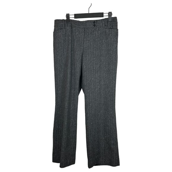 Talbots Signature Flare Wool Silk Blend Trouser Pants Women's Size 8 - Picture 1 of 6
